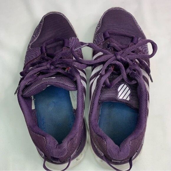 K‎ Swiss Purple White X Lite ST 93523-581-M Low Running Shoes Sneakers 8.5 - Picture 8 of 9
